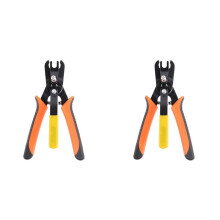2X Pneumatic Disconnect Tool Disconnect Plier Set Push-to-Connect Pneumatic Fittings Removal Quick Disconnect Air Hose