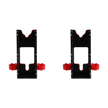 2X Suporte de Ferramentas de Polimento de Polidor de Carro de Montagem Na Parede, Suporte para Máquina de Polimento, Prateleira de Armazenamento de