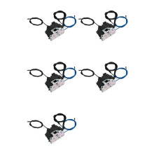 5X Cerradura Central de Puerta Corredera Derecha del Pasajero para Jumper III Ducato III Boxer III L2H2 L3H2 L3H3 1633563680 9138X3