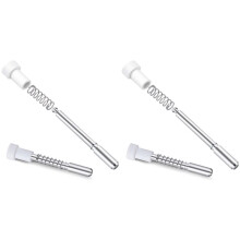 24 Pack Window Screen Plunger Latches with Caps-5/32 Inch X 1-1/2 Inch Aluminum Alloy Window Screen Retainer Pins