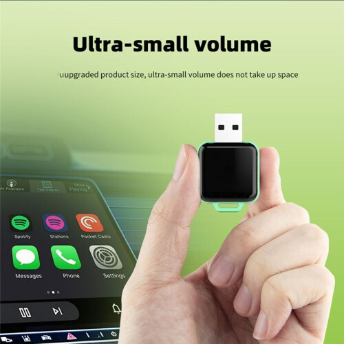 2in1 Wireless CarPlay Android Auto Wireless Adapter   AI Box Plug and  WiFi Fast Connect Universal 2