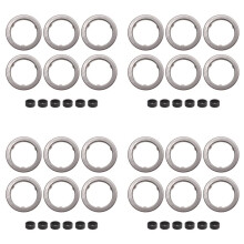 4X Fuel Injector Gasket Fuel Injector Sealing 13537577649 13537591006 for X3 X5 X6