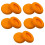 5Pair Portable Sponge Ear Pads Soft Exquisite Ear Tips Replacement Earmuff for WhatPlus Retro Headphone Accessories D 1