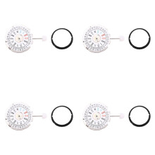 4X NH36 Fully Automatic Mechanical Movement Can Replace the Japanese NH36 NH36A Movement Date At 3 O'Clock