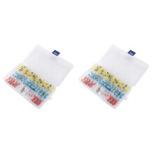 Self Solder Heat Shrink Butt Connectors with Solder, Waterproof Solder Wire Connectors, Solder Sleeves(260Pcs)