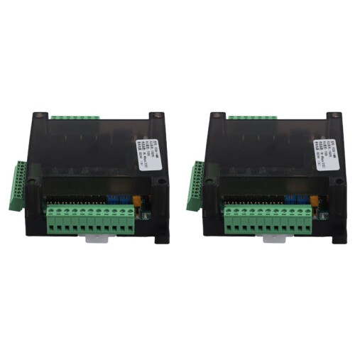 2X PLC Industrial Board FX3U-14MR High Speed with Analog Programmable Controller FX3U-14MR