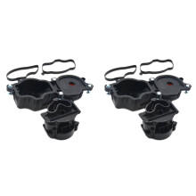 2X Engine Breather Separator Crankcase Oil Filter Ventilation Valve Kit for  3 Series E46 E61 E81E 90 E83 11127799224