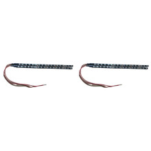 2X LED Strip Lights for M4/ M4 Pro Scooters Bicycles Safety Warning Lights for Night Riding Outdoor Racing