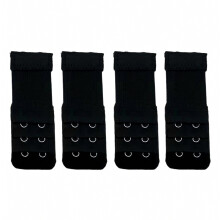Lot de 4 rallonges de soutien-gorge ajustables - 2/3/4 crochets - pour femmes enceintes et remplacement de la bande de soutien-gorge