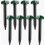 8 packs Solar powered mole repeller, sonic mole deterrent pest control rodent repeller snake chaser mole gopher vole. 1