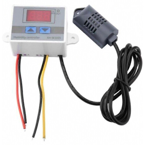 XHW3005 Humidity Sensor Hygrostat Digital Hygrometer Switch Controller 0-99%R (12V)