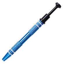 4 Jaw Pick Tool 4 Jaw Gripper para IC Chip Componente Eletrônico Prego Parafuso Grampo Ferramenta de Mão Azul