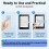 Remote Control Page Turner Clicker Phone Camera Video Record Remote Triggers Clicker Page Turner for 6