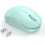 Wireless Mouse, 2.4G Noiseless Mouse with USB Receiver - For PC, Tablet, Windows Mint Green 1