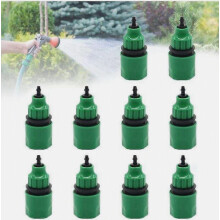10pcs 4/7 8/11 Plastic Garden Hose Connector Quick Connectors for 4-9mm Inner Diameter Plastic Garden Hose MUMU