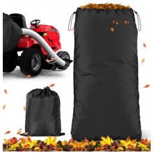 Sac à feuilles réutilisable pour tracteur tondeuse, 96 x 56 pouces, extra large, pour ramasser les feuilles mortes et les déchets de jardin.