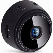 Mangeoire à oiseaux avec caméra extérieure, nichoir avec caméra de vision nocturne 720p, caméra WiFi, noir