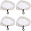 4-piece replacement steam mop cloths, microfiber fabric pads, triangular microfiber floor wipes, suitable for steam mops, home cleaning, general 1