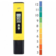 Tester pH professionale, funzione di calibrazione automatica e intervallo di misurazione da 0,00 a 14,00 per acqua, misuratore portatile per acqu