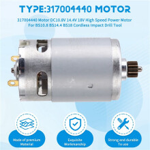 2X 317004440 Motor DC10.8V 14.4V 18V High Speed Power Motor for BS10.8 BS14.4 BS18 Cordless Impact Drill Tool