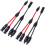 12X Power Solar Connector Y-Branch Cable, Solar Cable Parallel Adapter for Solar Panels 2