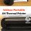 Portable A4 Thermal Printer Tattoo Inkless Printer  for Learning Assistance Scrapbook Grey 8