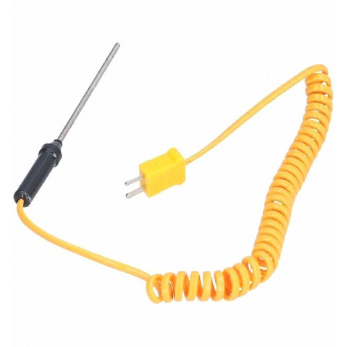 Thermoelement Typ K, Edelstahlsonde, Handthermometer, Sondensensor WRN02B3x80mm 1