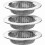 Kitchen sink strainer, stainless steel sink drain strainer, dishwasher safe, 3-pack 3