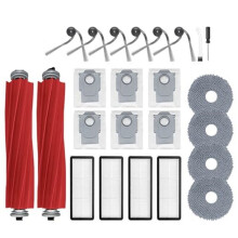 24 Piezas de Accesorios para Aspiradoras Robot para QV 35A / QV 35S / Qrevo S Pro