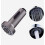 2-Mode Kitchen Faucet Replacement Head, G1/2", Brushed 4