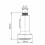 2-Mode Kitchen Faucet Replacement Head, G1/2", Brushed 5