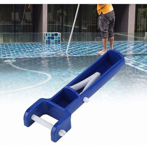 Piece V-head handle, blue pool, V-shaped clip brush head, replacement handle for pool accessories 2