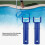 Piece V-head handle, blue pool, V-shaped clip brush head, replacement handle for pool accessories 4