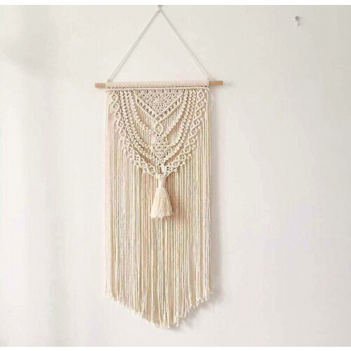 Boho Macrame Wall Hanging, Woven Macrame Tapestry, Home Decor, Wall Hanging - 40x80cm 1