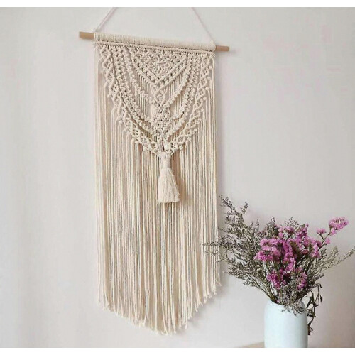 Boho Macrame Wall Hanging, Woven Macrame Tapestry, Home Decor, Wall Hanging - 40x80cm 2
