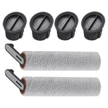 Kit de Remplacement de Brosse Rotative et de Filtre HEPA pour Aspirateur pour H14 Pro, H20 Pro et H30 Ultra