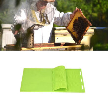 3pcs 5.4mm Silicone Beeswax Sheet Mold, Beeswax Foundation Stamper Mold Beekeeping Equipment Nest Foundation