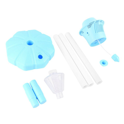 3X Automatic Bubble Machine Vertical Streetlight Bubble Maker with Sound Light for Birthday Wedding Christmas Party 2