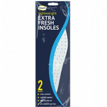 Extra Fresh Foam Shoe Insoles 2 Pair Unisex For Shoes Boots Trainers