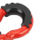 D-Ring-Schäkel rot 3/4 Zoll 7/8 Zoll Stift 2er 21