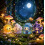 Κιτ DIY με χάντρες Glowing Fantasy Spirits - 3D Mini Elf - για λάτρεις των χειροτεχνιών και χαλαρωτι 5