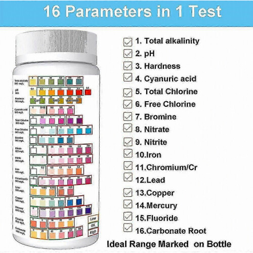 16 In 1 - Water Testing Kits For Drinking Water- Home Water Test Kit 2