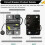 Interruttore automatico per auto 12V-48V CC con ripristino manuale, interruttore automatico commutabile a batteria, interruttore automatico ripri 2