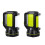 (Green Side Light)Black Lumen Rechargeable Flashlight Lateral Light Outdoor Emergency Tactical Use 5