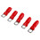 10x Kupfer Kabelschuh #4 AWG Kabelschuhe Set 2
