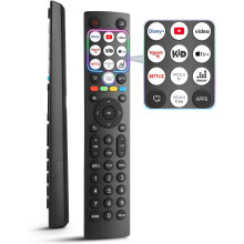 For Hisense-TV-Remote-Control, Universal Replacement for Hisense Smart TV, med 10 Shortcut Keys