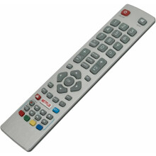 New Replacement Sharp TV Fjernkontroll for Sharp Smart TV med F-Play Netflix knapper - No Setup Required
