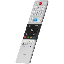 Gvirtue CT-8541 CT8541 30101774 RC42150P Fjernkontroll kompatibel med Toshiba UHD Frevieww 2018 2019 Ready HD TV, No Setup Required
