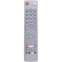 Fjärrkontroll för Shrap Smart TV med 4 Hot Button, Kompatibel med Shrap Smart TV- No Setup Required