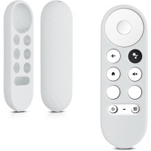 Case Kompatibel med Google Chromecast 2020 4K / Chromecast 2022 HD Case - Soft Silikon Deksel for Fjernkontroll - Grey